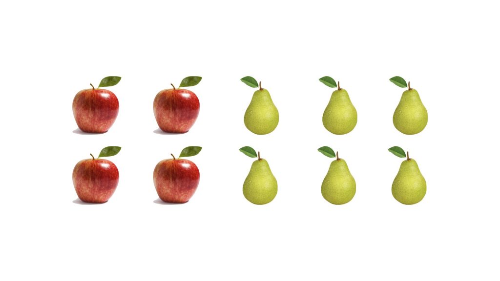How Many Fruit? - Subitizing, Unitizing and Multiplicative Thinking Visual Prompt 01