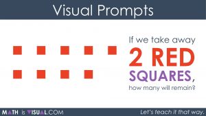 Subtracting Positive and Negative Integers Visual Prompts 04 -9 - -2