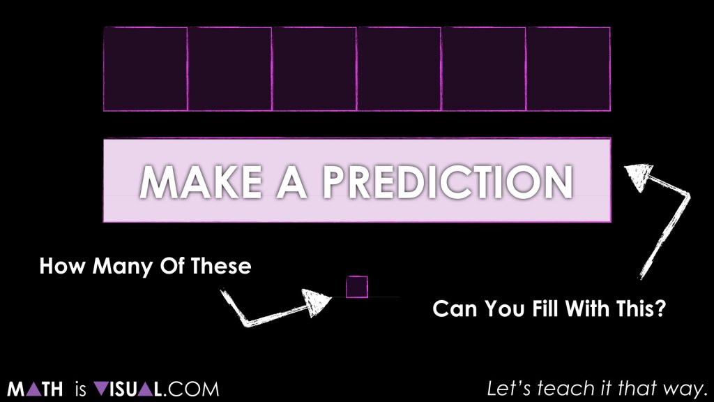 How to convert units of measurement visually Task 2 Act 1 Make a Prediction