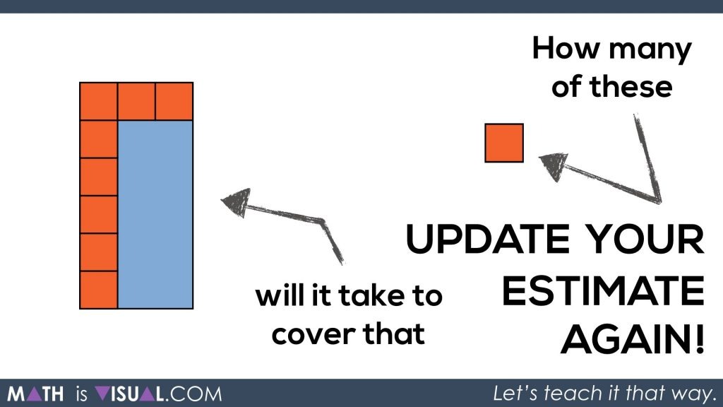 Math Is Visual - Area of a Rectangle Visual Prompts.058 Update your prediction