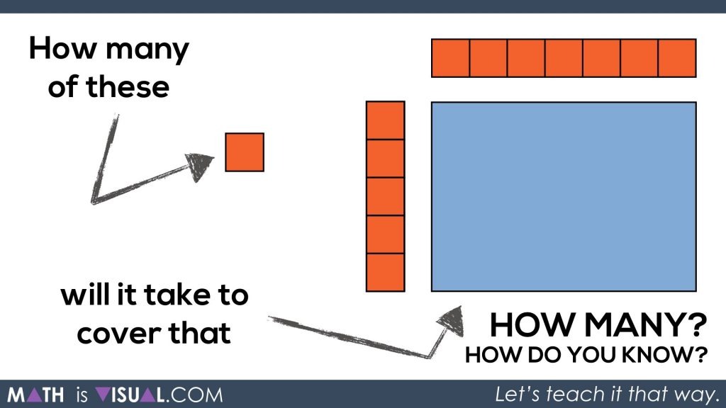 Math Is Visual - Area of a Rectangle Visual Prompts.110 how many and how do you know