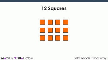 Solving One-Step Equations - 02 Animated GIF 15 divided by 2 hidden by cups