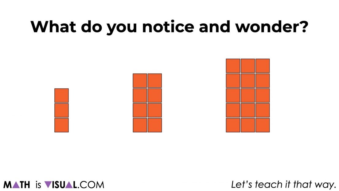 What Is Math 030 Difference of Squares.030 what do you notice and wonder - Math Is Visual