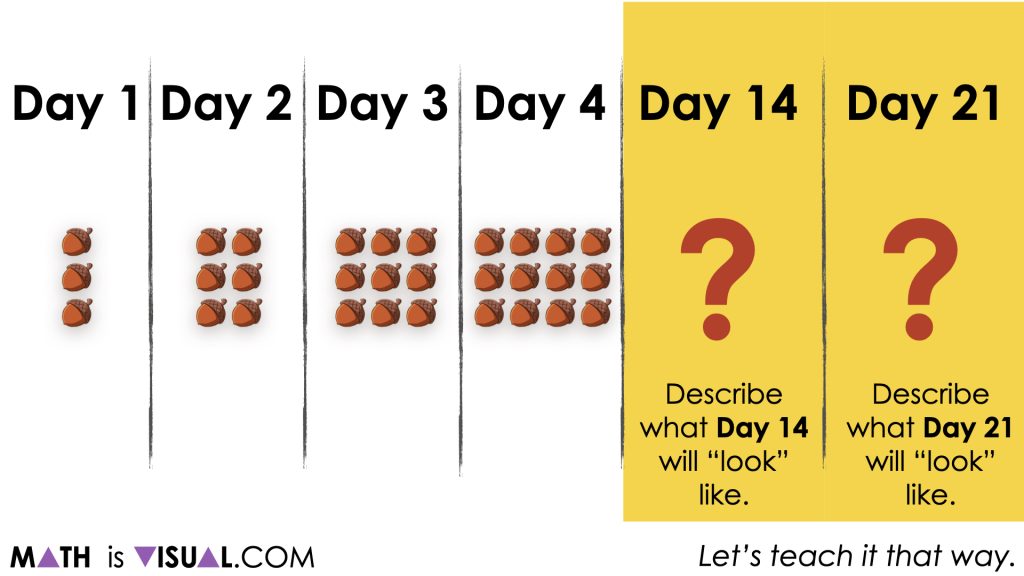 Growing Geometric Pattern - Proportional Relationship