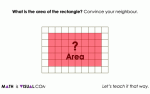 Area of a rectangle